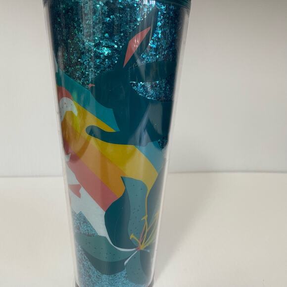 STARBUCKS 2021 Easter Sparkle Blue Bunny Tumbler Cold Cup Hard to Find! - Picture 8 of 10